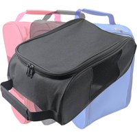 Mini Portable Golf Shoe Bag Lightweight Breathable Nylon Shoes Zipper Sports Bag Shoe Cover Compact Golf Accessories