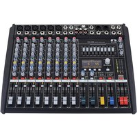 Professional CMS600-3 CMS600 CMS 600 6 Channels Audio Mixer Sound Interface Console Mixing with Plastic Cover for DJ Karaoke