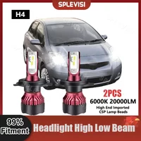 Plug And Play Headlamp High Low Beam Light For Toyota Yaris MK2 2005 2006 2007 2008 2009 2010 2011 Car Fitment LED Headlight