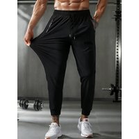 Man Baggy Pants Men's Ice Silk Trousers Running Fitness Football Summer Gift New Fishing Jogger Jogging Tracksuit Black Joggers