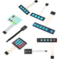 Key Button 4*4 Membrane Switch Keypad 1x4 1x6 3x4 4x4 4x5 Matrix Array Keyboard For Arduino Smart Car DIY Kit