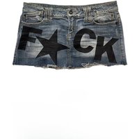 Summer short skirt printed denim goth street hip hop hoparajuku retro high waist y2k mini sexy loose casual skirt for women