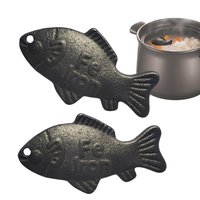 2Pcs Natural Iron Fish L ucky Iron Fish Effective Reusable For Vegetarians Pregnant Athletes Kitchen Cooking Water Supplement