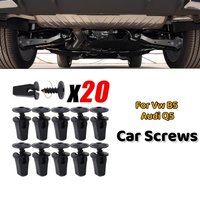 10Pcs Car Hood Chassis Splash Guard Wheel Arch Torx Fender Self-Tapping Screw Fastener Clip For Vw B5 Audi Q5 N90974701