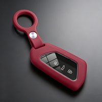Silky Soft Key Case For VW Golf 8 ID-4 GTI 2023 Seat Leon 2021 5f Skoda Octavia A8 4 Kodiaq Silicone Key Case Holder Accessories