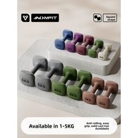 Women's Dumbbells Fitness Home Use 2kg Pair Cast Iron Kettlebell Abdominal And Arm Slimming Strength Training Equipment