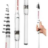 Durable Spinning Rock Fishing Rod Carbon Fiber Telescopic Feeder Pole Carp Pesca 1.5M 1.8M 2.1M-3.0M Travel Accessories