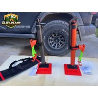 Heavy Duty Portable Manual Hydraulic Jack Car Repair 4x4 Off-Road SUV Universal Parts Aluminum Alloy Steel Reinforced High Lift
