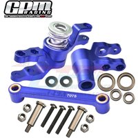 GPM Metal Steering Bellcranks Steering Assembly 8946 for Traxxas 1/8 MAXX SLASH 6S 1/10 MAXX V2 2.0 4S 4WD Monster Truck RC Car