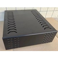 Neue schwarze Vollaluminium-Leistungsverstärker-Chassis AMP DIY-Box 250 * 90 * 311 mm