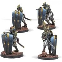 Casting Resin Model Assembly Kit, Shield Guard Team, Unpainted