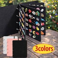 Pin Display Book Storage Pin Storage Case Practical Felt Pin Organizer Bag Protective Cover Brooch Earring Storage Holder Page
