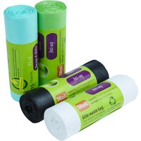 30-240Pcs Portable Toilet Bags Camping Toilet Bags Biodegradable Toilet Bags for 1.2-13 Gallon Breakable Storage Bag New