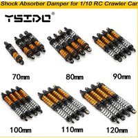 4Pcs 70mm 80mm 90mm 100mm 110mm 120mm Shock Absorber Damper for 1/10 RC Crawler Car Axial SCX10 AXI03007 RBX10 D90 TRX4