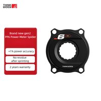AliExpress NONE THINKRIDER PP6 Power Meter Spider 2nd Gen 110BCD 4-Bolt ±1% Accuracy ANT+ Bluetooth Cycling Cadence Sensor IPX7 300H Battery