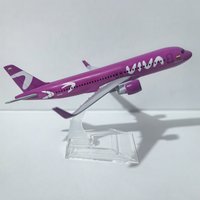 JASON TUTU Columbia Airbus A320 Aircraft Model Planel Airplane Diecast Metal 1/400 Scale Planes Collect Gifts
