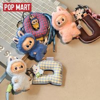 Hot Genuine Stock Popmart Bubble Mart Labubu Heart Code Series Letter Pendant Surprise Blind Box Cute Collection Gifts