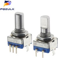 5PCS 20 Position Incremental 360 Rotary Encoder Knob EC11 Arduino Digital Potentiometer 15mm Half Shaft