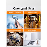 Portable Aluminum Alloy tablets/phones/laptops For Mount Adjustable Flexible Mobile Stand