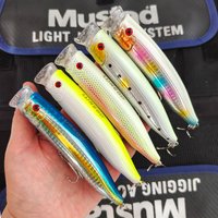 1PC Wire-Reinforced Popper Lure 28g โ Integrated Wire Construction โ Surface Splash & Long Cast โ Floating Sea Bass Bait