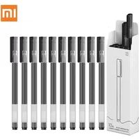 Xiaomi Super langlebiger Schreibzeichen-Stift, 0,5 mm, Gelstift, Signierstifte, glatte Schweiz, Nachfüllung, rote schwarze Tintenstift, Kugelschreiber