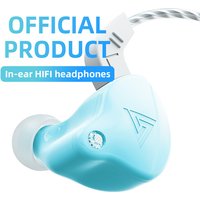 QKZ AK6 X Hifi Heavy In Ear HeadphonesBass Wired With Microphone For Music Listening Daily Entertainment Adult Audio Philes