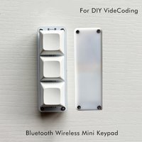 3Key Mini Bluetooth keyboard DIY Vibe Coding Keypad Outemu Low Profile Wireless Pad Macro For Programmer