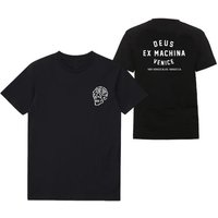 AliExpress DEUS EX MACHINA new Letter Print Tops Tee Black T-shirt Female Summer T-shirt for men and women Graphic Tee Cute Tops Tee MTB