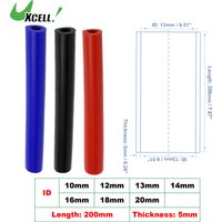 UXCELL 10mm 12mm 13mm 14mm 16mm 18mm 20mm ID 200mm Length Reinforced High Temp Straight Coupler Silicone Reducer Hose
