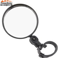 AliExpress PowerMotor Universal Motorcycle Bike Rearview Mirror Handlebar Adjustable Rotating Rear View Mirror Cycling Accessories