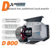 LINGDU D800 Electric Underwater Thruster for Paddleboard Kayak Boat Surfboard Motor Steering Propeller with Battery Kit Set