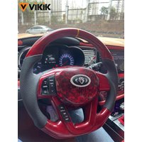 AliExpress NONE Self Adhesive Red Glossy Forged Carbon Fiber Vinyl Film Motorcycle Bicycle Sticker Car Interior & Exterior Decal
