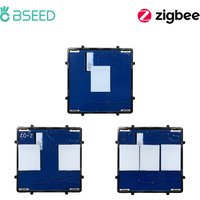 Bseed EU Standard Zigbee Touch Switch Parts 1/2/3Gang Light Switches Module DIY Part Tuya Smart Life Control Without Neutral
