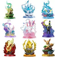 Pokémon Figures in 9 Styles: Eeveelution, Mirror, Sylveon, Glaceon, Leafeon, Vaporeon, Umbreon, Flareon, Anime Model, Accessorie