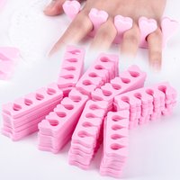 100/200pcs/Pack Nail Art Toe Separators Fingers Foots Sponge Soft UV Gel Polish Beauty Tools Manicure Pedicure Pack Nail Kits