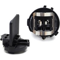 2 PCS H7 Headlight Bulb Socket Retainer Holder Adapters For 09-21 VW Golf GTI Passat Tiguan Mercedes-Benz 5K0941109C A9068260282