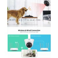Sricam SH030 3.0MP Dome IP Camera H.265 Security CCTV Wifi Camera Two Way Audio Alarm Push ONVIF Video Surveillance Work On NVR