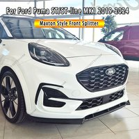 For Ford Puma ST-line / ST MK1 2019-2024 Car Front Bumper Lip Spoiler Splitter Diffuser Front Lip Chin Spoiler Bodykit Tuning