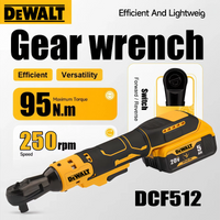 Dewalt Ratchet Right Angle Wrench DCF512 Cordless Driver Multifunction Variable Speed Power Wrench LED Power Tools