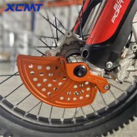 Front Brake Disc Cover Fork Leg Guard Kit For 2023 Husqvarna TE 300 TE 250 TE FE 501 450 350 300 250 150 125 TC TX FX 2016-2023