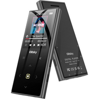 64GB MP3 Player, Bluetooth 5.0, Oilsky Portable Digital Lossless Music Player, Built-in Speakers, Touch Button, Up to 128GB