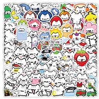 10/30/50/100pcs Cute Pokky Cat Stickers Kawaii Animal Meme Graffiti Decals DIY Laptop Phone Case Notebook Car Decoration Sticker