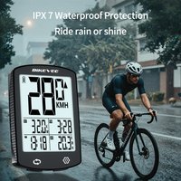 AliExpress Bikevee Type-C Wireless Bicycle Computer Digital LCD Speedometer Odometer Calorie Tester with Mount Holder for Cycling