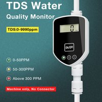 Inlines TDS Monitor 0-999 PPM TDS Meter Tap Water Filter Water Quality Tester for Drinking Water Fish Tank Real-time monitoring