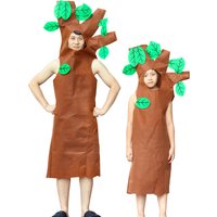 Halloween costumes for children Adult Tree Cosplay onesie Pre-school show TV Show video show Dress up