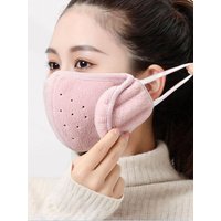 AliExpress NONE Winter Fleece Earmuffs Windproof Breathable Mask Cover Women Men Warm Mask Anti Freezing Ear Mask Outdoor Sport Cycling Mask