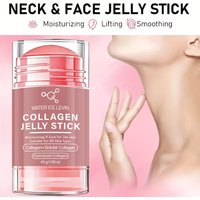 Collagen Jelly Stick 45g with Hyaluronic Acid & Vitamin C - Moisturizing Firming Facial Stick for All Skin Types