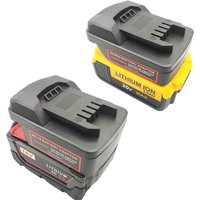 For Dewalt/Milwaukee/Black&Decker/Worx/Devon/Makita 18/20V Batteries Converting To for Parkside 20V Battery Tool Battery Adapter