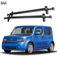 Car Luggage Rack Crossbar Roof Rack FOR NISSAN Cube Z11 Z12 LOAD 100KG BAR LED roof rails