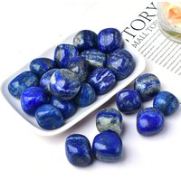 Natural Lapis Lazuli Tumbled Stones Premium Healing Crystals Quartzs Energy Mineral Gemstones Set for Aquarium Lot wholesale
